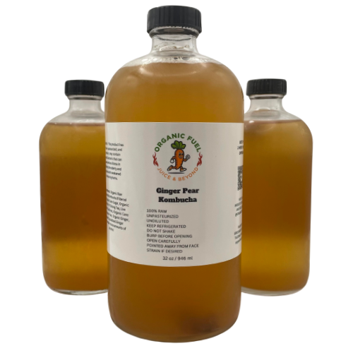 Ginger Pear Kombucha