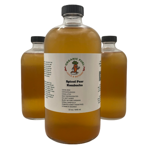 Spiced Pear Kombucha